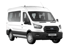 Car Hire Berwick-upon-Tweed - Ford Minibus - Accommodates 12 Passengers - Minibus hire Berwick-upon-tweed